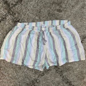 Splendid Striped Sleep Shorts - size large